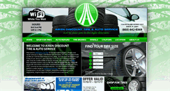Desktop Screenshot of aikendiscounttire.com